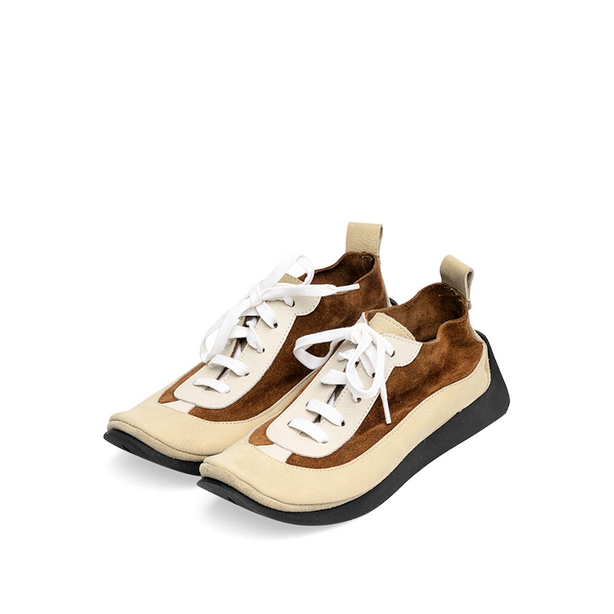 arche-renzoo-womens-sneakers-beige-brown-leather-1L610RENZOOLR10