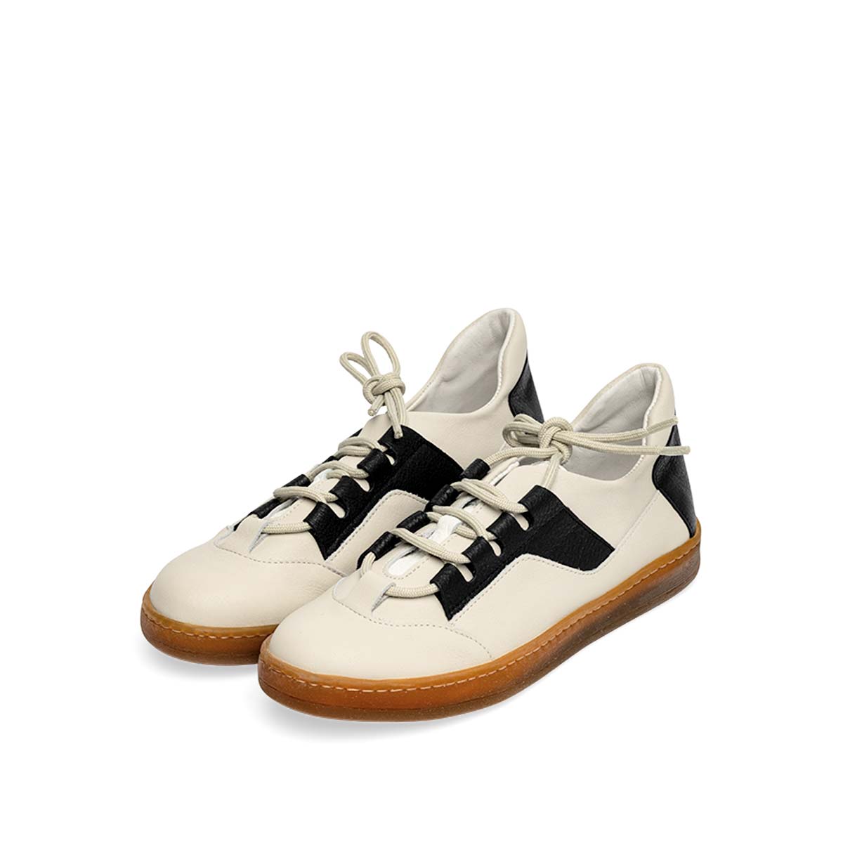 arche-vannay-womens-sneakers-beige-black-1J202VANNAYM210
