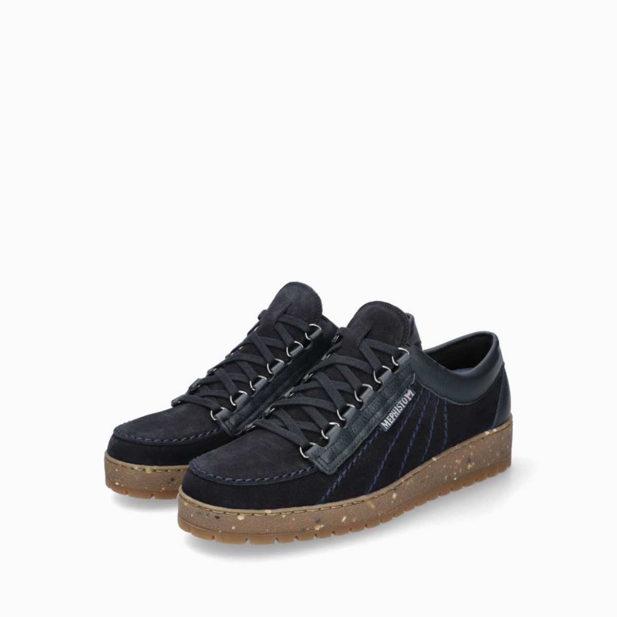mephisto originals-rainbow-mens-casual-shoes-blue-leather-5148211