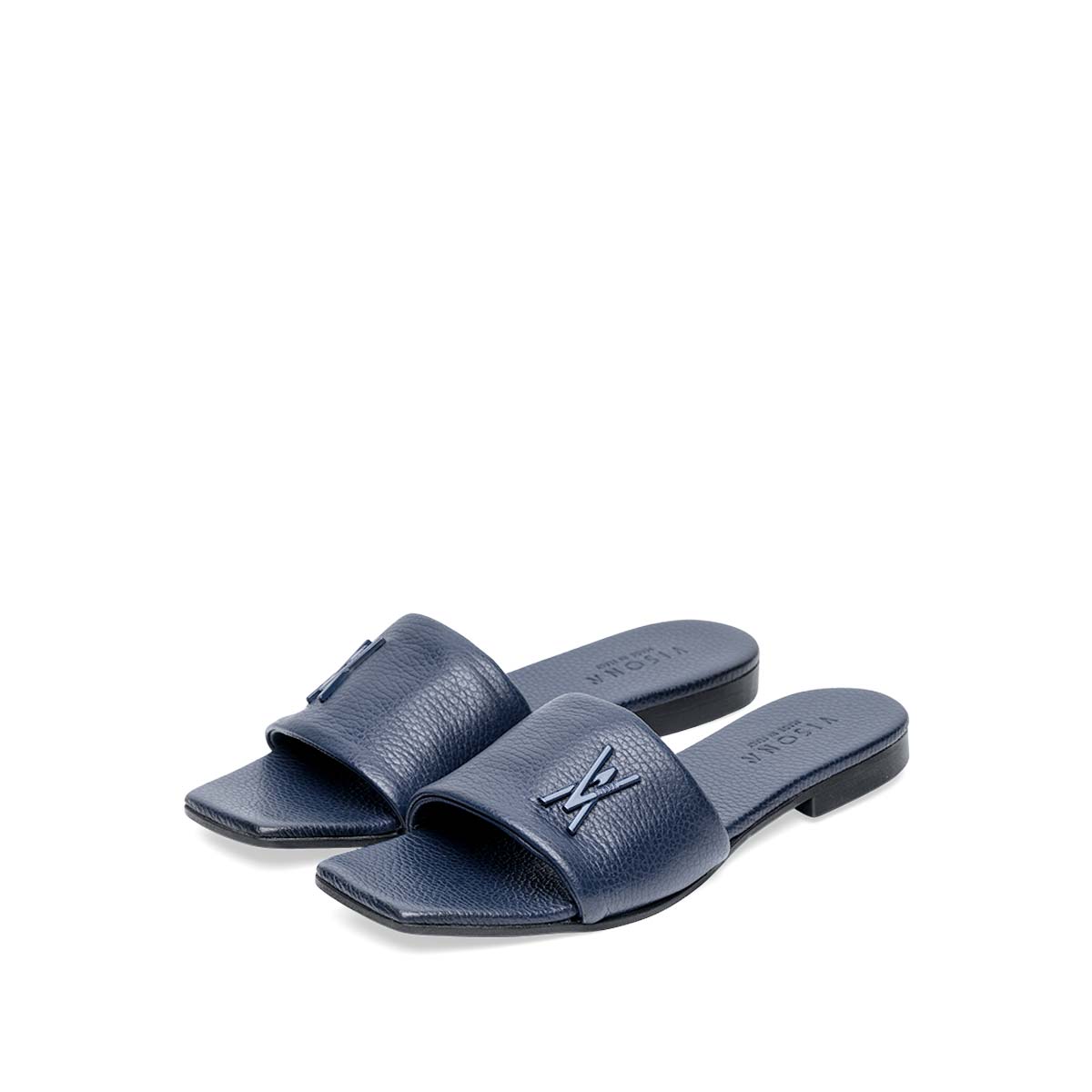 visona-sora-womens-slip-on-sandals-blue-leather-2600-no